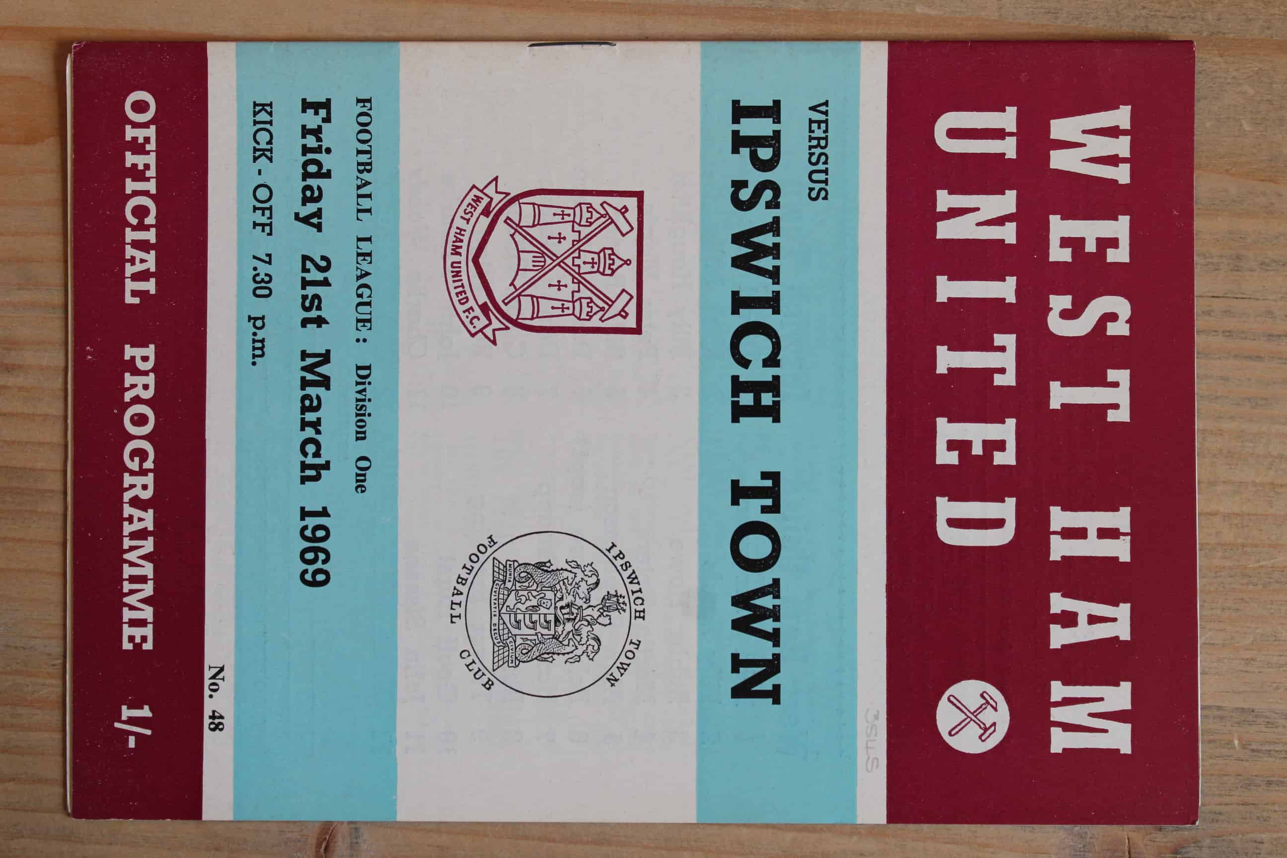 West Ham United FC v Ipswich Town FC